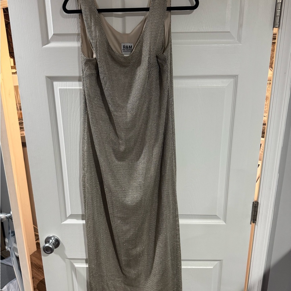 R&M Richards Gold Dress